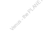 Venus - the PLANET - Facts and stats 