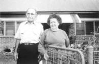 Xenophon Stathis with his wife Patricia (nee, Fleming), Wagga Wagga, NSW, 1989. 