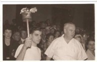 Peter Comino Olympic Torch 1956 