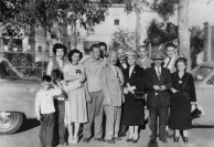 Chlentzos family in Los Angeles c. 1954-- who are the visitors from Australia? 