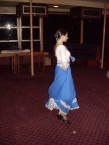 Penelope Samios dancing for Rotarians at Lance Cove, Sydney 