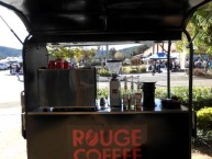 The Rouge Coffee 'hut' - outside the Roxy Cafe Bingara 