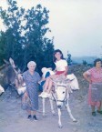 Zaharoula, unknown girl & Katina - August 1986 