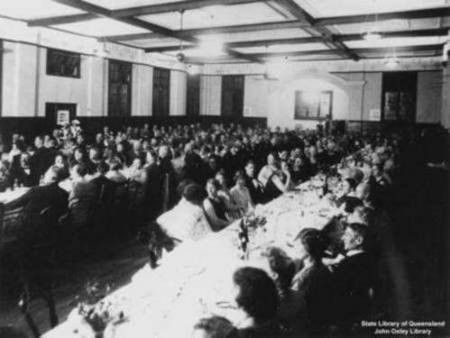 Conference at the Corones Hotel, Charleville, 1927. 