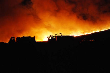 MAJOR FIRE AT MYLOPOTAMOS (18 July 2007) - Fire 1