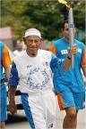 Oldest Olympic Torchbearer 