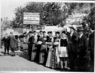 Celebrating the opening of the Hospital in Potamos in 1956 