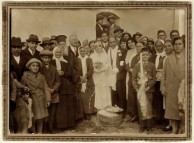 The wedding of Stamatoula Mavromatis and Angelo Panagiotis Chlentzos 1931 