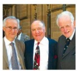 Professor Ben Freedman, Mitchell Notaras and Rowan Nicks at a recent function to announce a $1.1 Fellowship donated by Mitchell Notaras. 