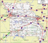 Missouri. Map. 