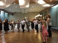 Mayor Theothori Koukoulis also took to the dance floor at the Saint Haralambos function 