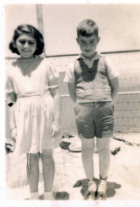 Maria (Mary) Condon nee Combes/Coombes and Theo Simos c1938 