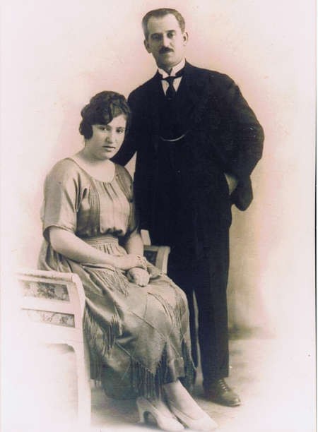 Dimitrios Panagiotis Melitas & wife Maria 
