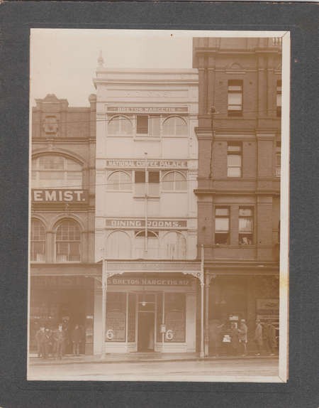 Bretos Margetis serving in Redfern Pharmacy. - 00001H6