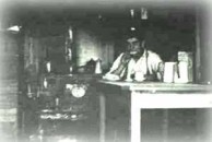 Woodburn, NSW - Kytherian store owner in his store,  circa 1922/23. 