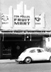 Gilgandra Fruit Mart. 1960's. Shop frontage. 