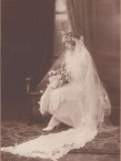 Studio photo of Theodora Lianos before her wedding,1925. 