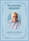 George Coroneos Obituary 