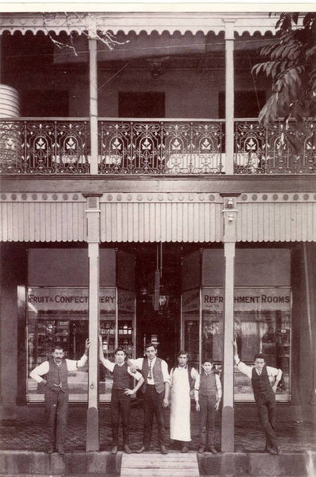 Marble Bar Cafe, Prince Street, Grafton. (c.1912). 