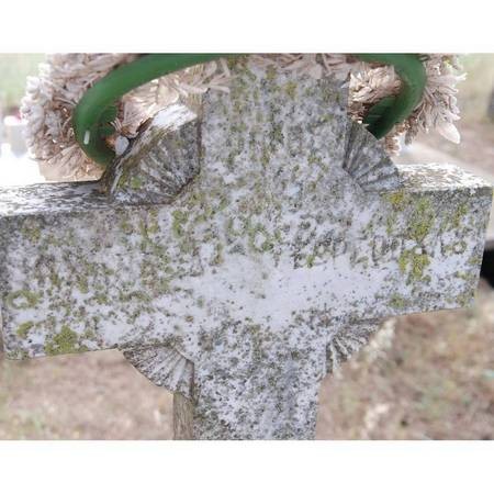Close-up of Georgopoulou grave marker, Logothetianika 
