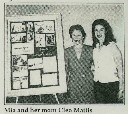 Mia and her mom, Cleo Mattis, San Francisco, CA 1997 