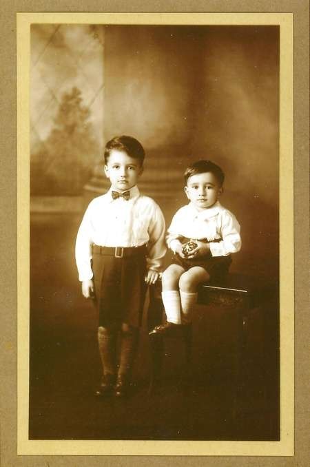 Stephen & Arthur Zantiotis about 1932 