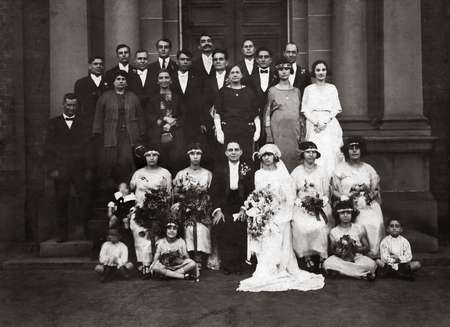 Mystery Wedding c. 1923 