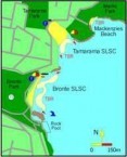 Bronte Beach - Map 