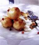 Loukoumades (honey puffs) 