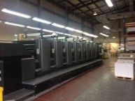 The massive Heidelberg printer, at the KWHF's Australian printers 