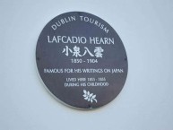 Plaque in Leinster Square, Dublin 