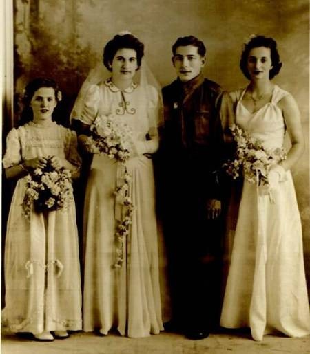 Pentopoulos Wedding Portrait in 1942 