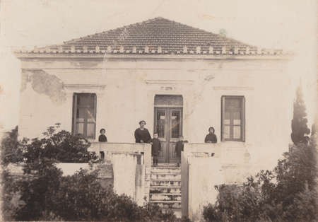 Lianos family home on Kythera, built by my grandfather, George Lianos 