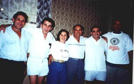 Dimitri George and Athena (Tzortzo) Poulos', Hlihlis  4 children. George, Con, Harry & Ollie. - Poulos Family Dimitris children + C & G