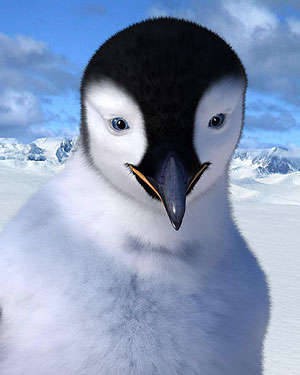 Happy Feet. Filmography. - Miller George A CG penguin from Happy Feet