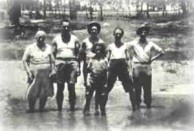 Tenterfield cafe staff have a picinic - circa 1937 