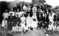 Wedding of Mick Kotzas and Chrisafena Lucas, North Queensland, 1927. 