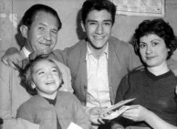 George, Aryiro, Nick and Maria Politis, 1958 