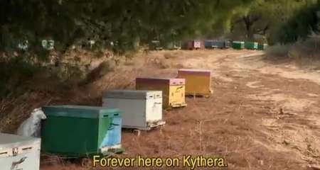 Beehives on Kythera 