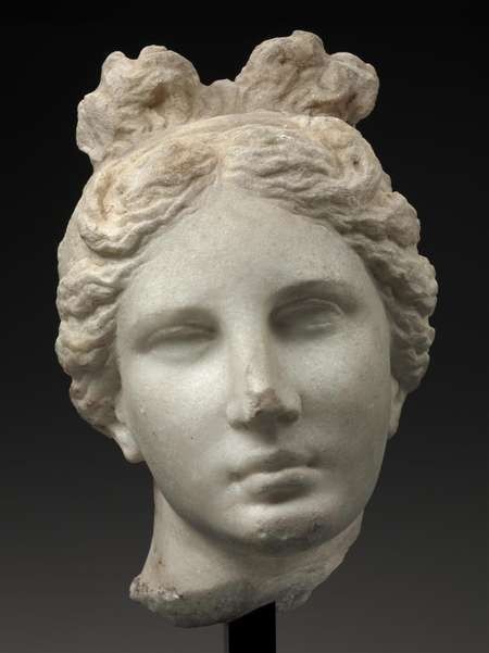 Head of Aphrodite - Head of Aphrodite (The Bartlett Head), Greek, 330-300 BC