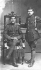 Andonis D. Gavrilis Greek Army 1921 with friend 