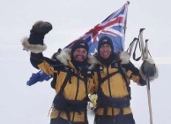 Starving and dying for a beer, duo finish South Pole return trip 