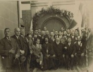 Committee of the Church of Ayia Triatha, Surry Hills, in the 1920's 