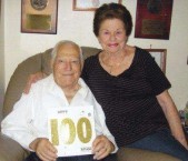 Nicholas and Nina Careedy (Karydis) - celebrating 100 years 