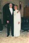 Diana (Diamantoula) Rudkin (nee Lianos) with huband George Rudkin later in life, 1987 