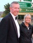 Mark Coulton, the Federal Member for Parkes with wife Robyn 
