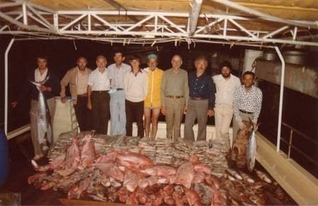 Fishing at Barrier Reef 1976 