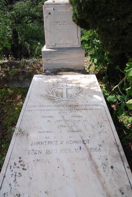 Kominos Family Plot  at  Karavas Cemetery 