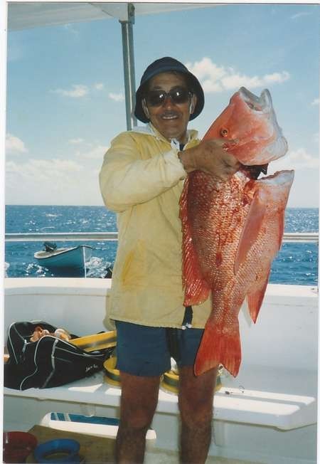 Emanuel Casimatis. A catch from one of the Kytherian fishing trips to the Great Barrier Reef 