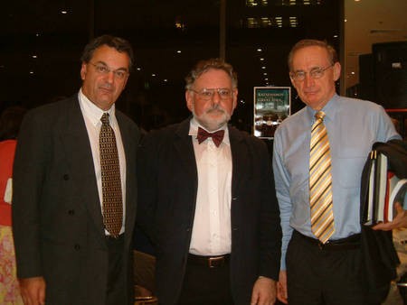 The Honourable Bob Carr, Peter Prineas & George Poulos. - Poulos, Prineas, Carr